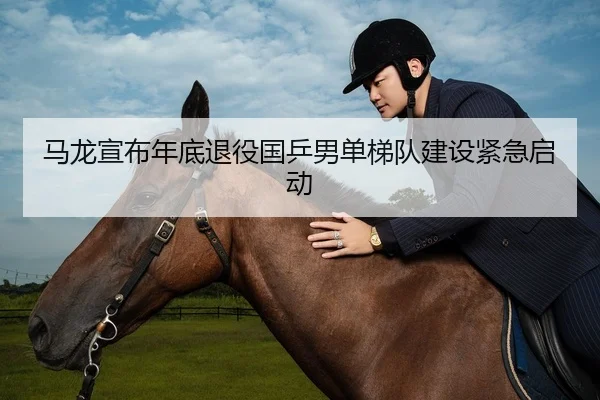 马龙宣布年底退役国乒男单梯队建设紧急启动